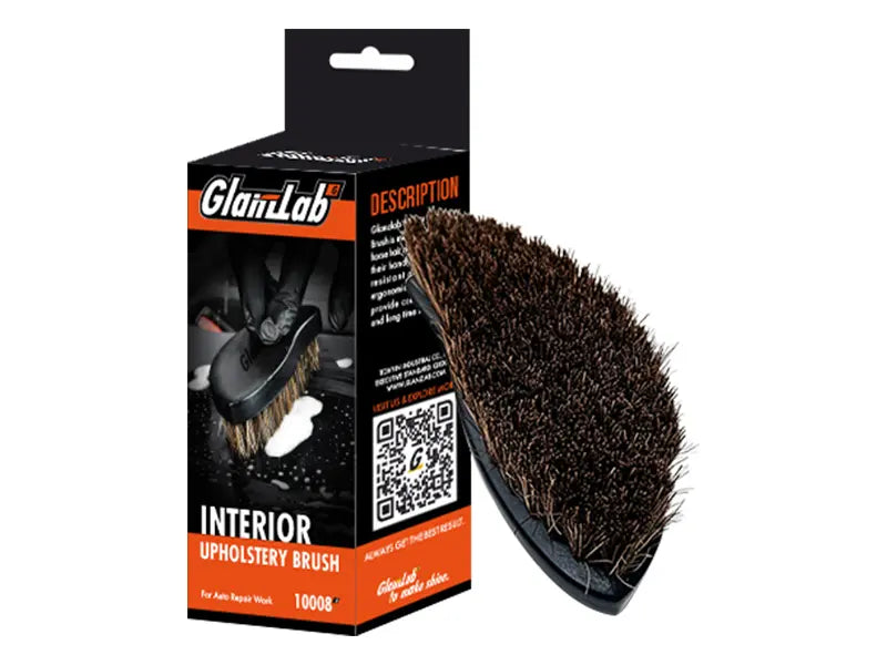 Boar Hair Upholstery Cleaner Brush