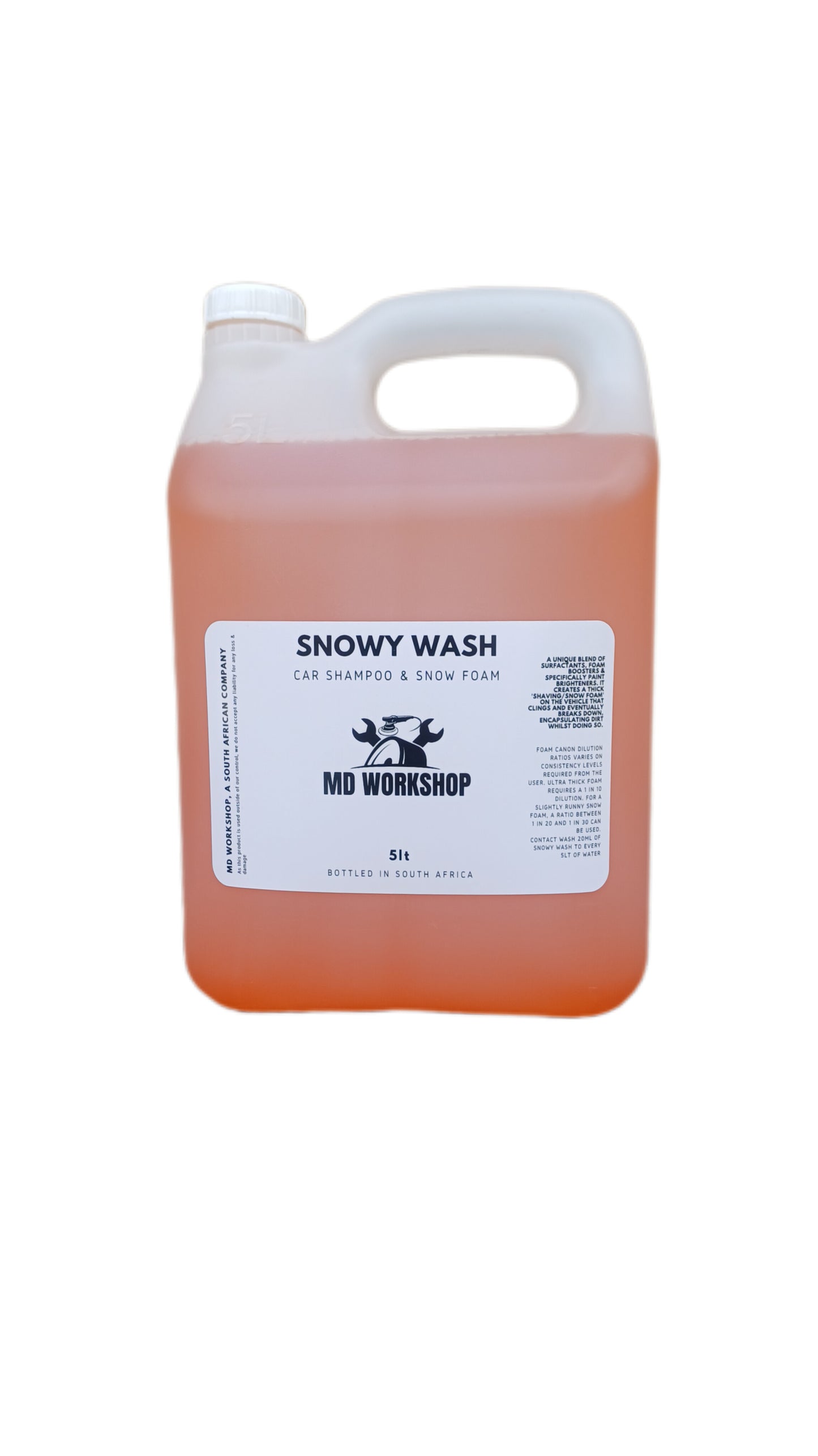 Snowy Wash Car Shampoo