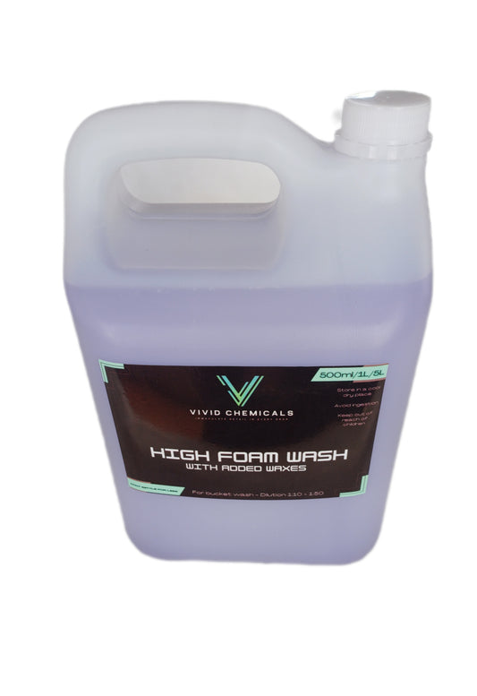 Vivid Chemicals High Foam Wash & Wax