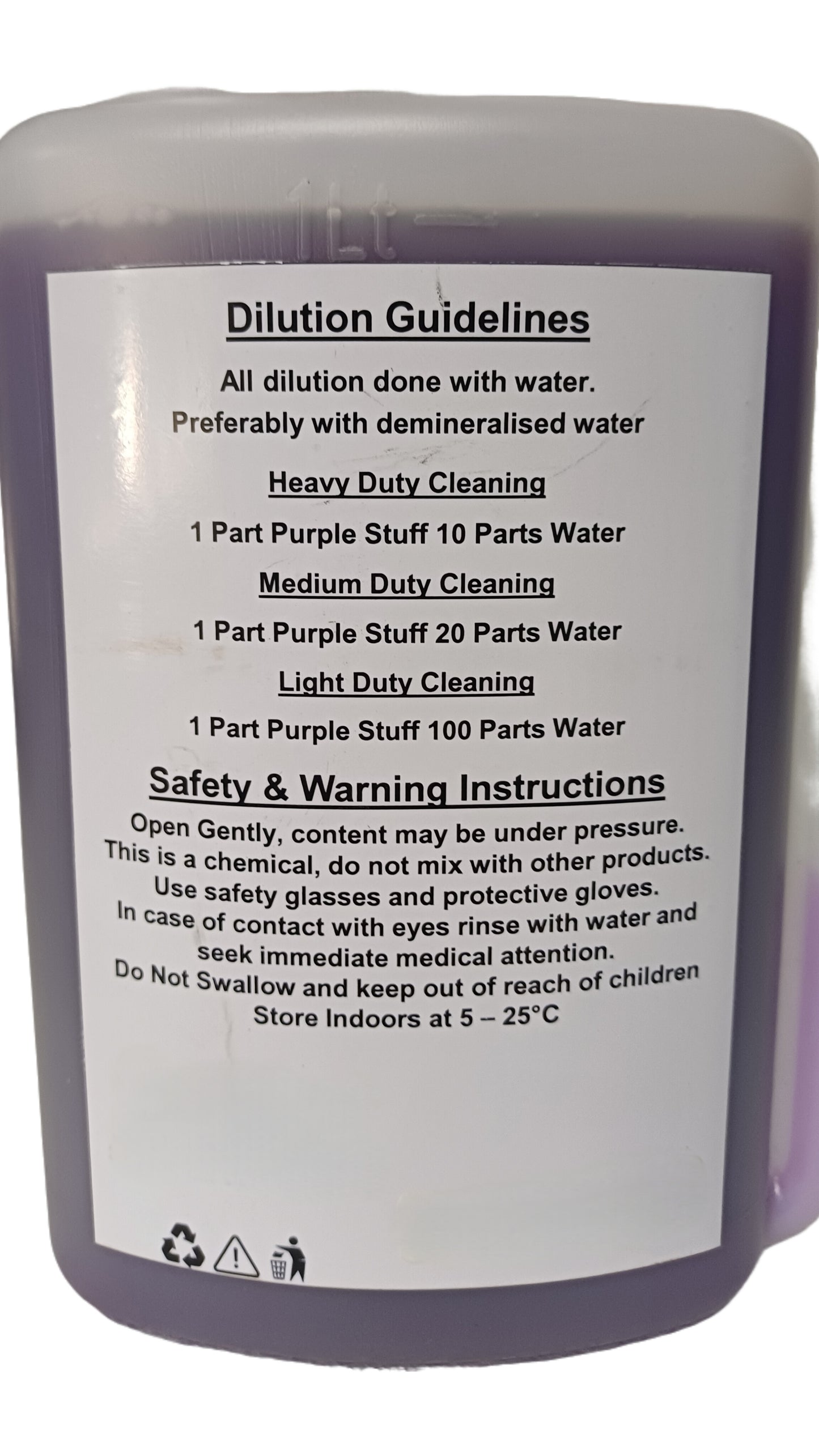 XR Purple Stuff( All Purpose Cleaner & Degreaser)