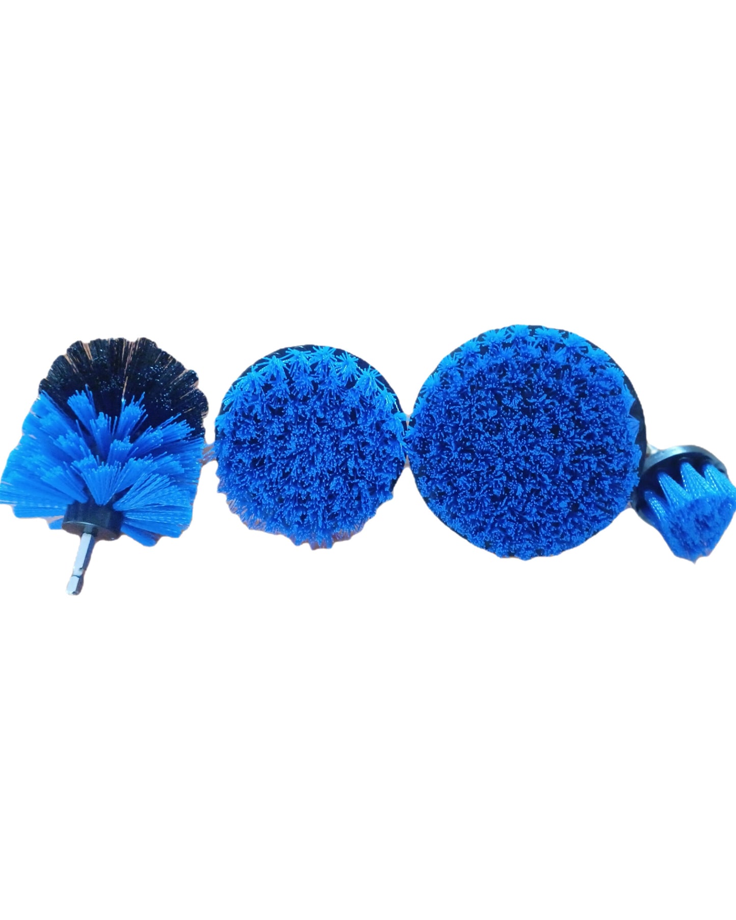 Drill Brush 4pc Set - Blue ( Medium )
