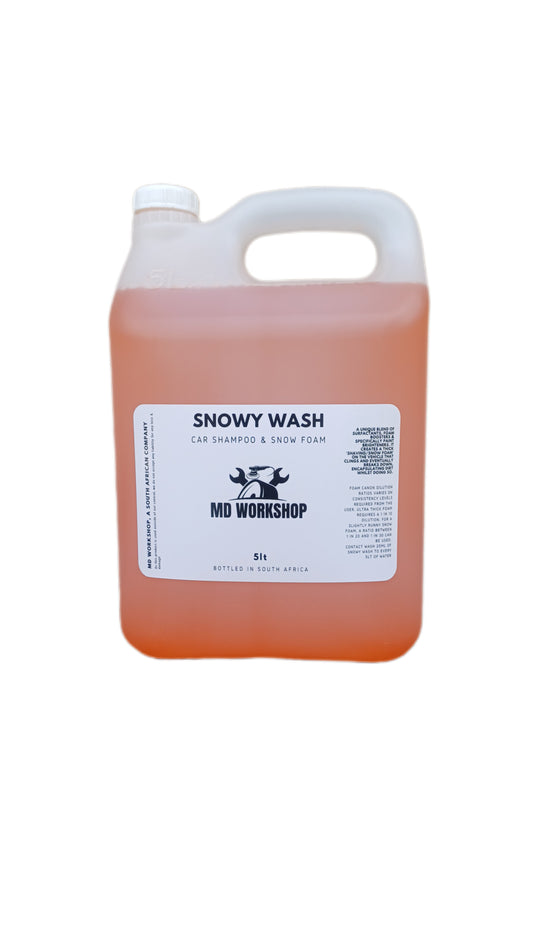 Snowy Wash Car Shampoo