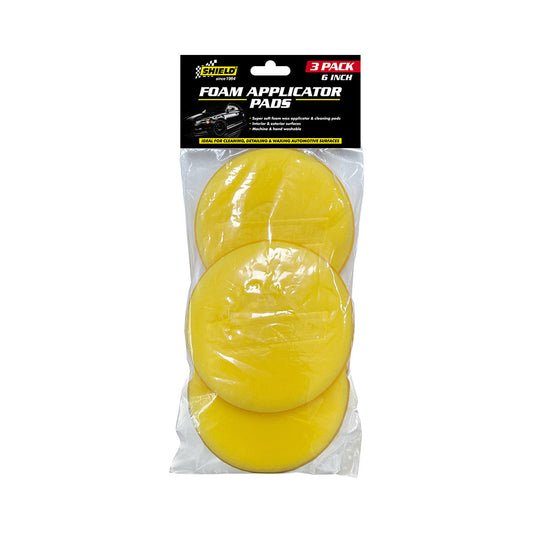 Shield Foam Applicator Pads 3pc